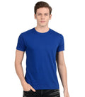 Blue Cotton T-shirt for men